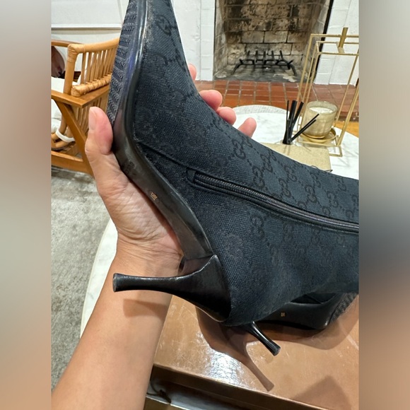 Gucci Canvas boots size 35 1/2 - Picture 15 of 16